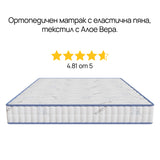 Двулицев матрак Aloe Wellness от Sleepy, 18 см