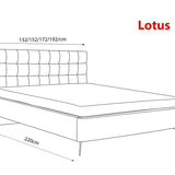 Тапицирана спалня Lotos от Ergodesign