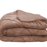 Сет луксозно одеяло и 2 възглавници, беж