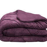 2 в 1 Одеяло шерпа/олекотена завивка,  Atristi Italiani Reverie, 160/220, лилаво