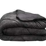 Сет луксозно одеяло и 2 възглавници, сив