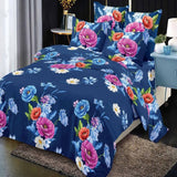 Спално бельо 6 части без ластик, 100% памук - А361 от Onesleep