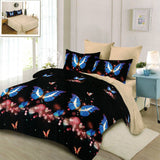 Спално бельо 6 части без ластик, 100% памук - А362 от Onesleep