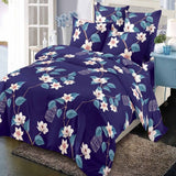 Спално бельо 6 части без ластик, 100% памук - А366 от Onesleep