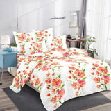 Спално бельо 6 части без ластик, 100% памук - А368 от Onesleep