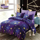 Спално бельо 6 части с ластик, 100% памук - А460 от Onesleep