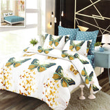 Спално бельо 6 части с ластик, 100% памук - А464 от Onesleep