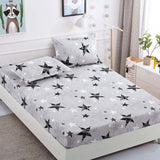 Спално бельо 3 части с ластик, 100% памук от Onesleep - a742