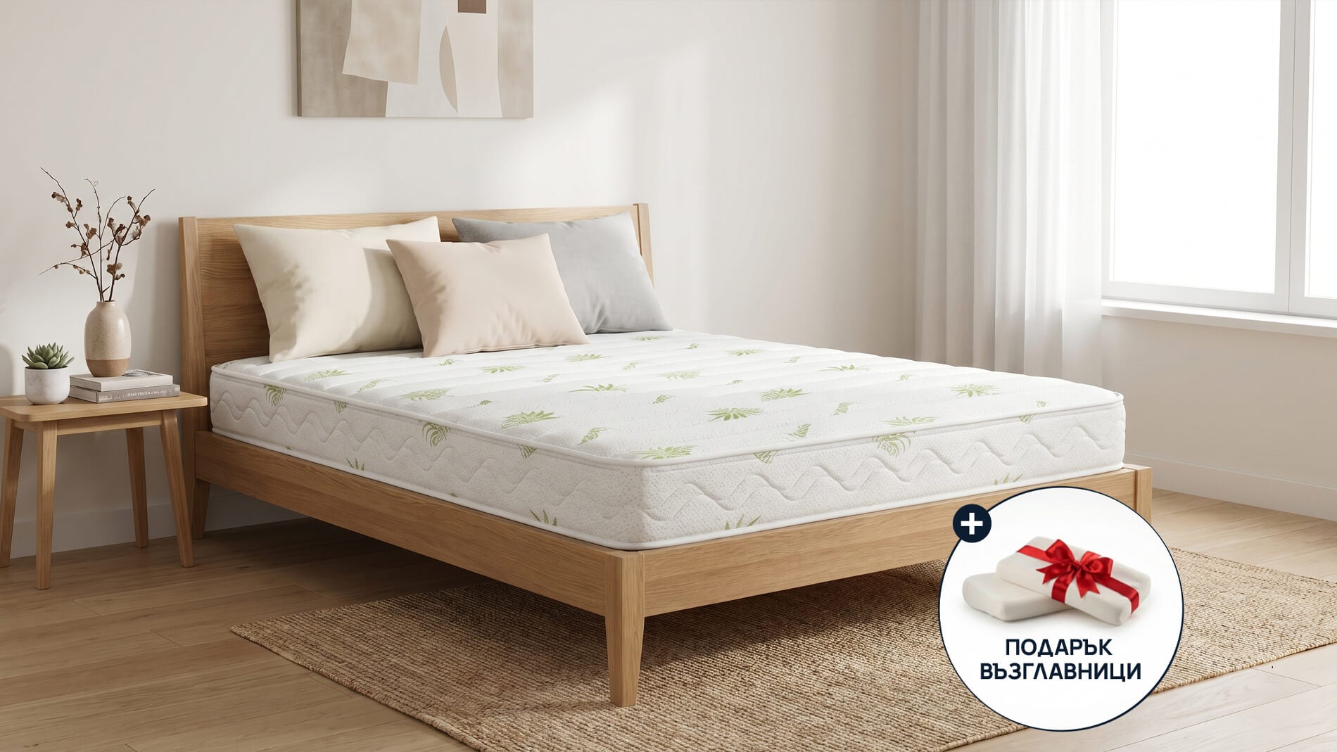 Матрак Aloe Spring от Тед, 20 см