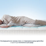 Матрак Exclusive Hybrid Cool Gel от Sleepy, 22 см