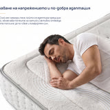 Матрак Verso Adapt Sleep Technology от Onesleep, 28 см