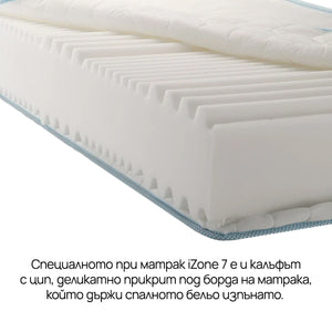 Двулицев матрак iZone 7 от Sleepy, 21 см