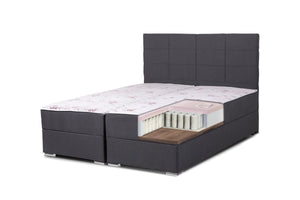 Легло с два матрака и топ матрак Double Comfort Dark Pocket 160/200 см - 2