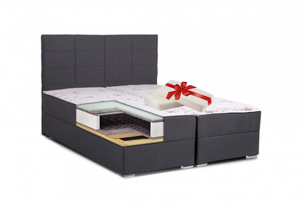 Легло Double Comfort Dark Bonnell 160/200 см с два матрака - 8