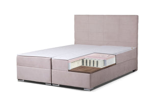 Легло Double Comfort Light Pocket 160/200 см с два матрака - Sleepy - 1