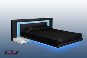 Тапицирано легло Левита с led осветление