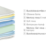 Матрак Majesty 28 см, двулицев матраци Paradise - 2